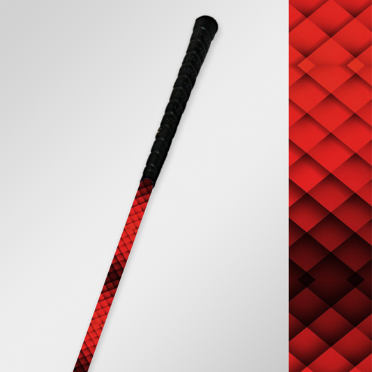Red Abstract Shaft