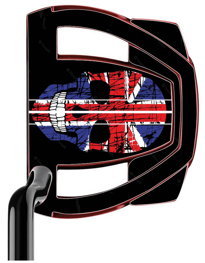 Union Jack Skull Spider Mini