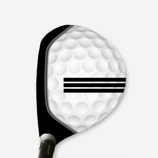Black and White Golf Ball